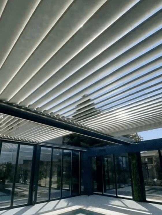 Aluminium Lamellendächer